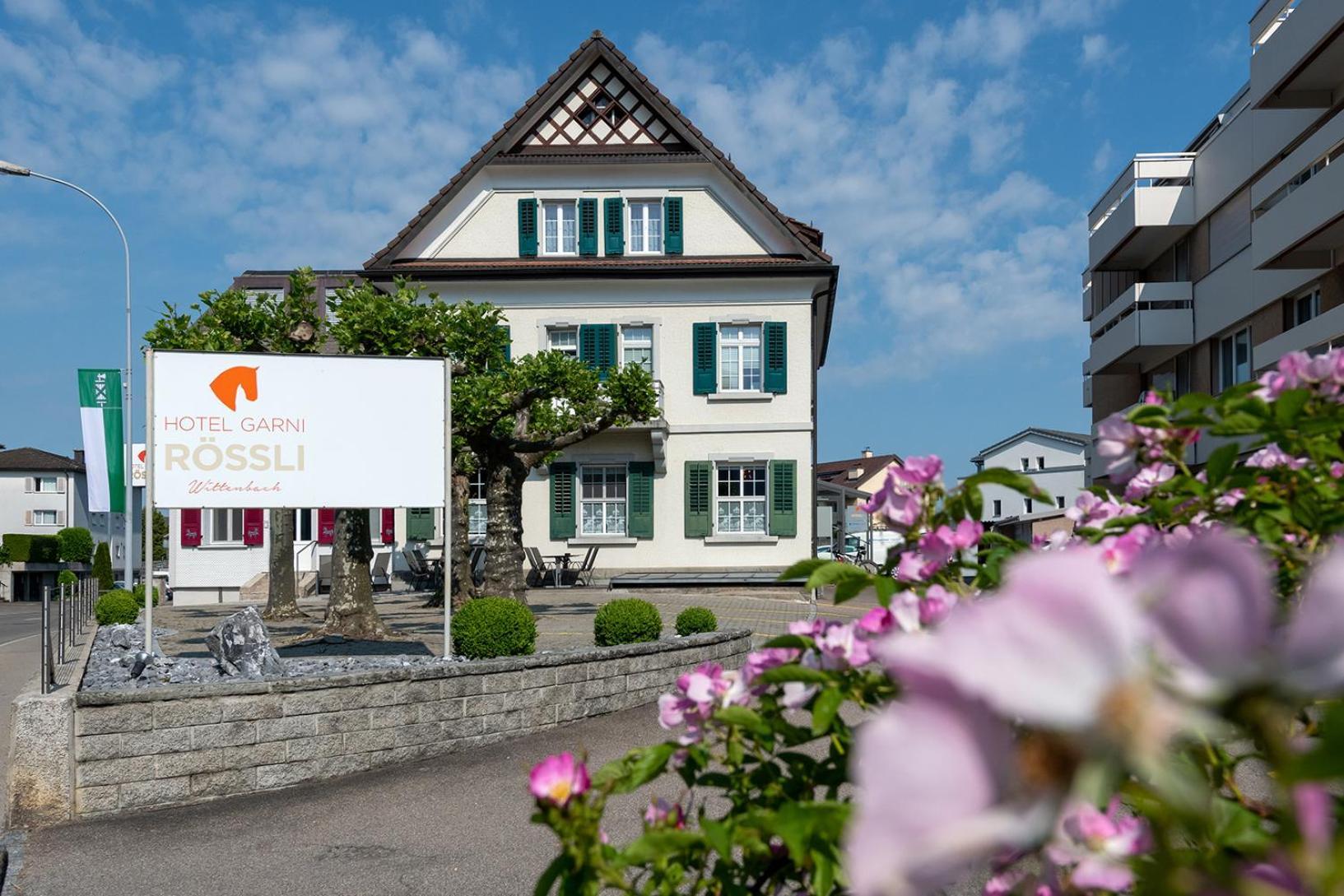 Hotel Garni Roessli Wittenbach ภายนอก รูปภาพ